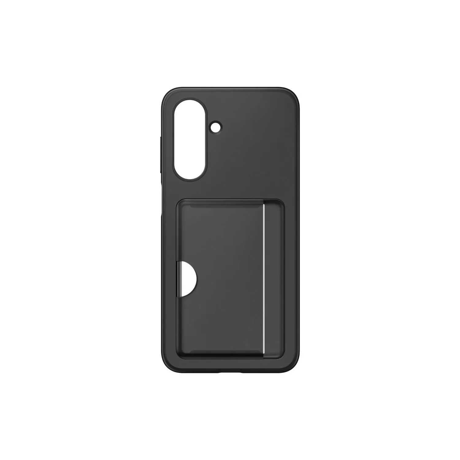 Light Build Luxury Feel Samsung Card Slot Cover - Samsung Galaxy A26 - Black (SAM-EF-OA266TB)