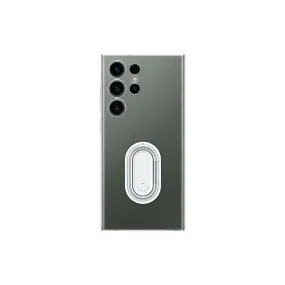 Samsung Clear Gadget Case - Samsung Galaxy S23 Ultra Flexible Pattern Texture Everyday Style