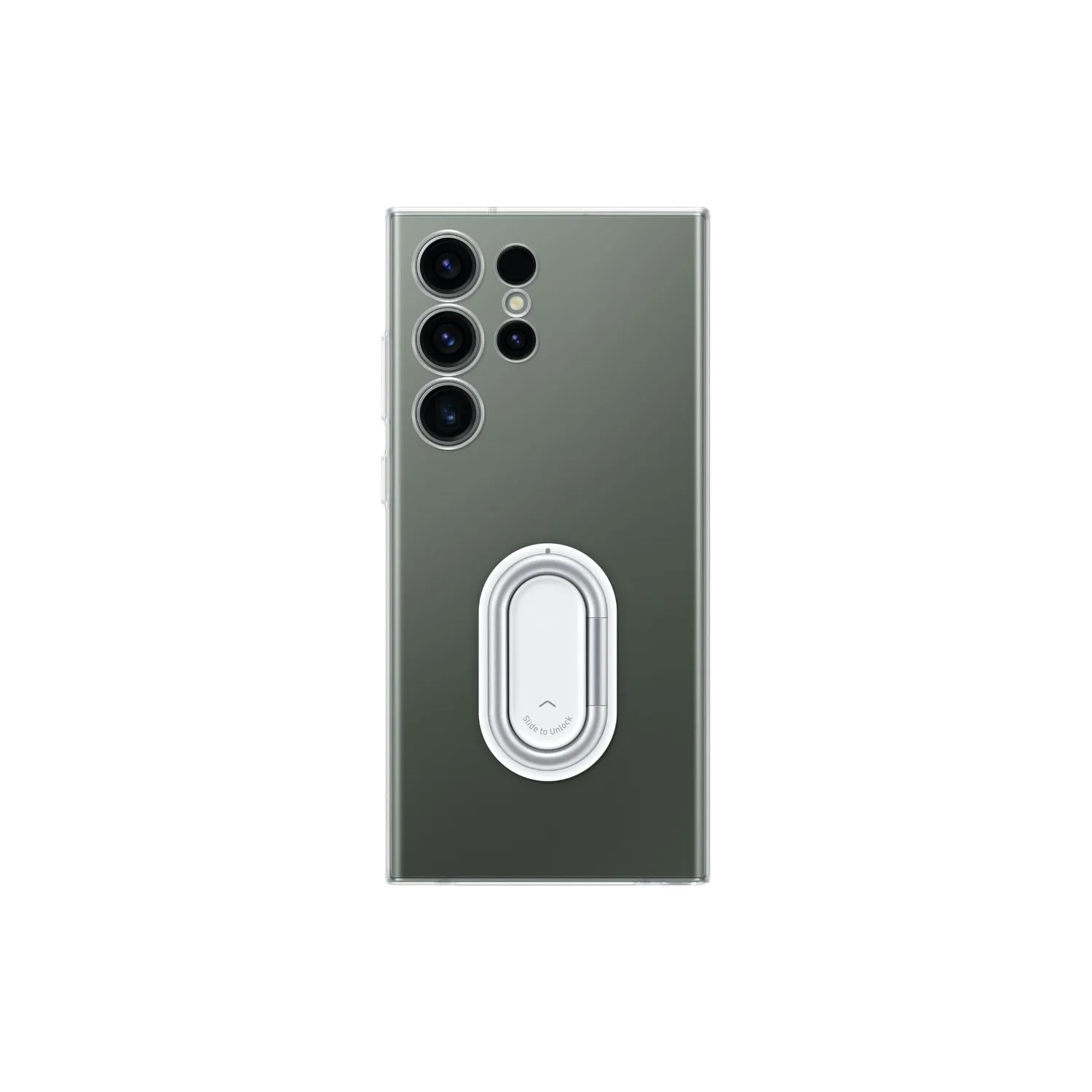 Samsung Clear Gadget Case - Samsung Galaxy S23 Ultra Flexible Pattern Texture Everyday Style