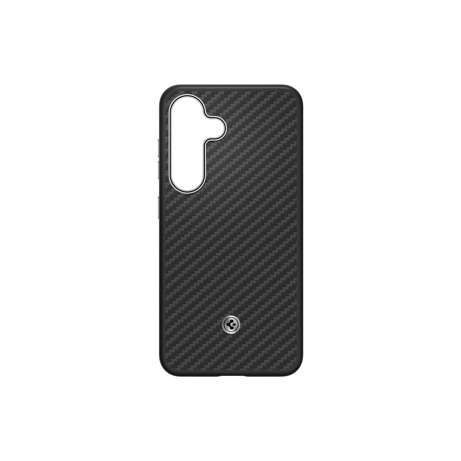 Samsung Enzo Aramid Case - Samsung Galaxy S25 - Black Silver (SAM-GP-FPS931P) Protective Design Anti glare