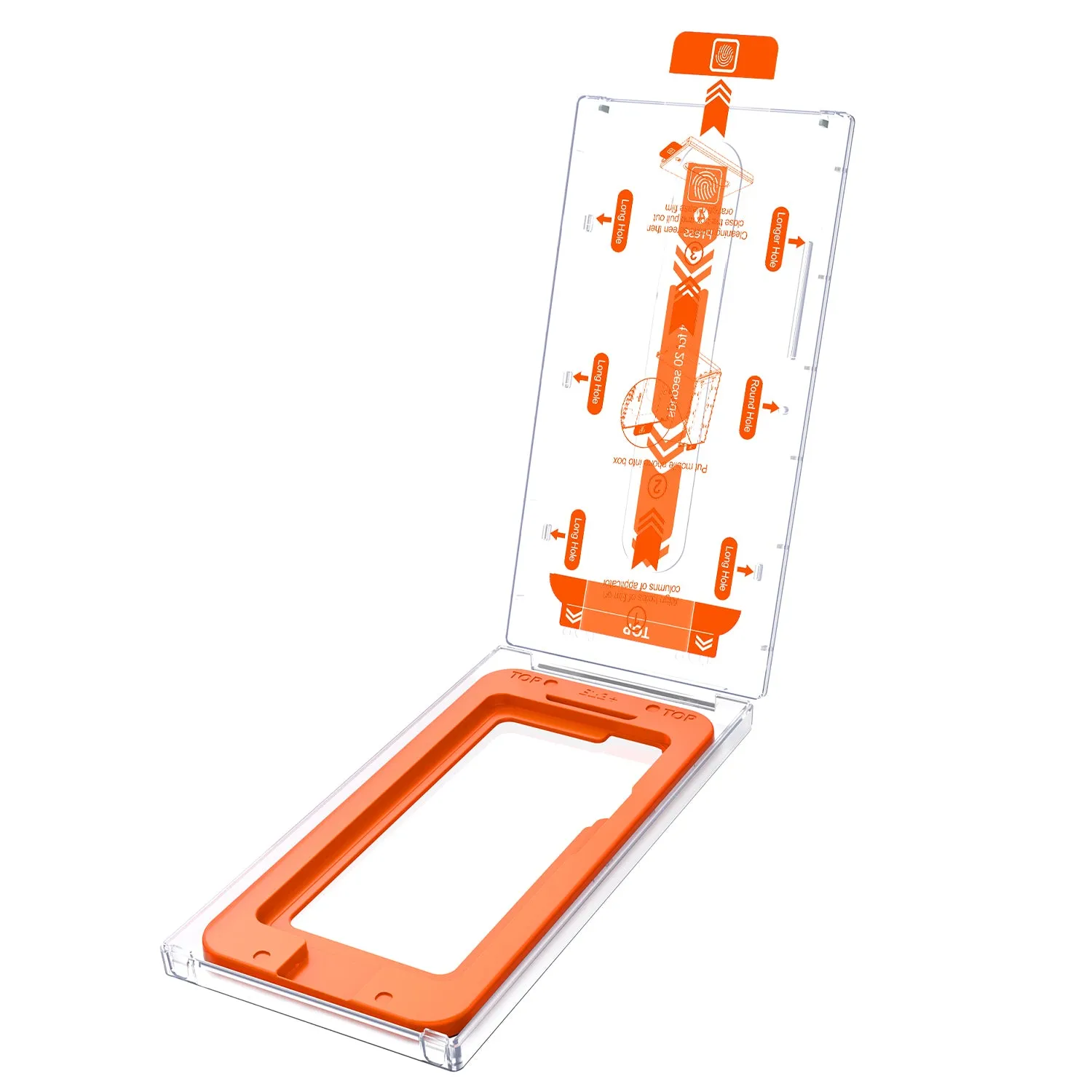 Samsung Galaxy S22 / S22  HD tempered glass screen protector with easy fixed installation box clear touch response