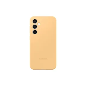 Samsung Silicone Cover - Samsung Galaxy S23 FE - Orange Smooth Surface Flexible Comfort