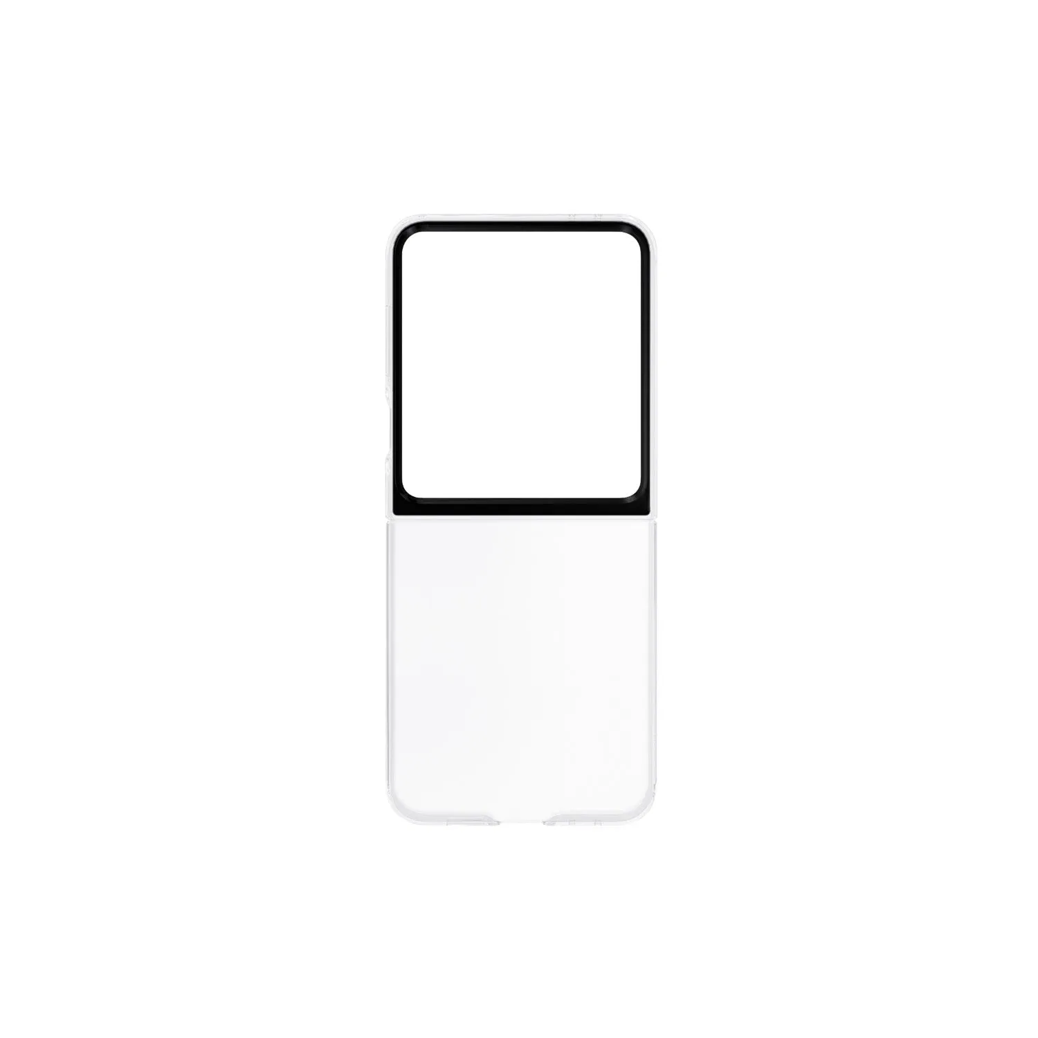 Sleek Profile Shock Layer Samsung SMAPP Clear Cover - Samsung Galaxy Z Flip6 - Clear (SAM-GP-FFF741Y)