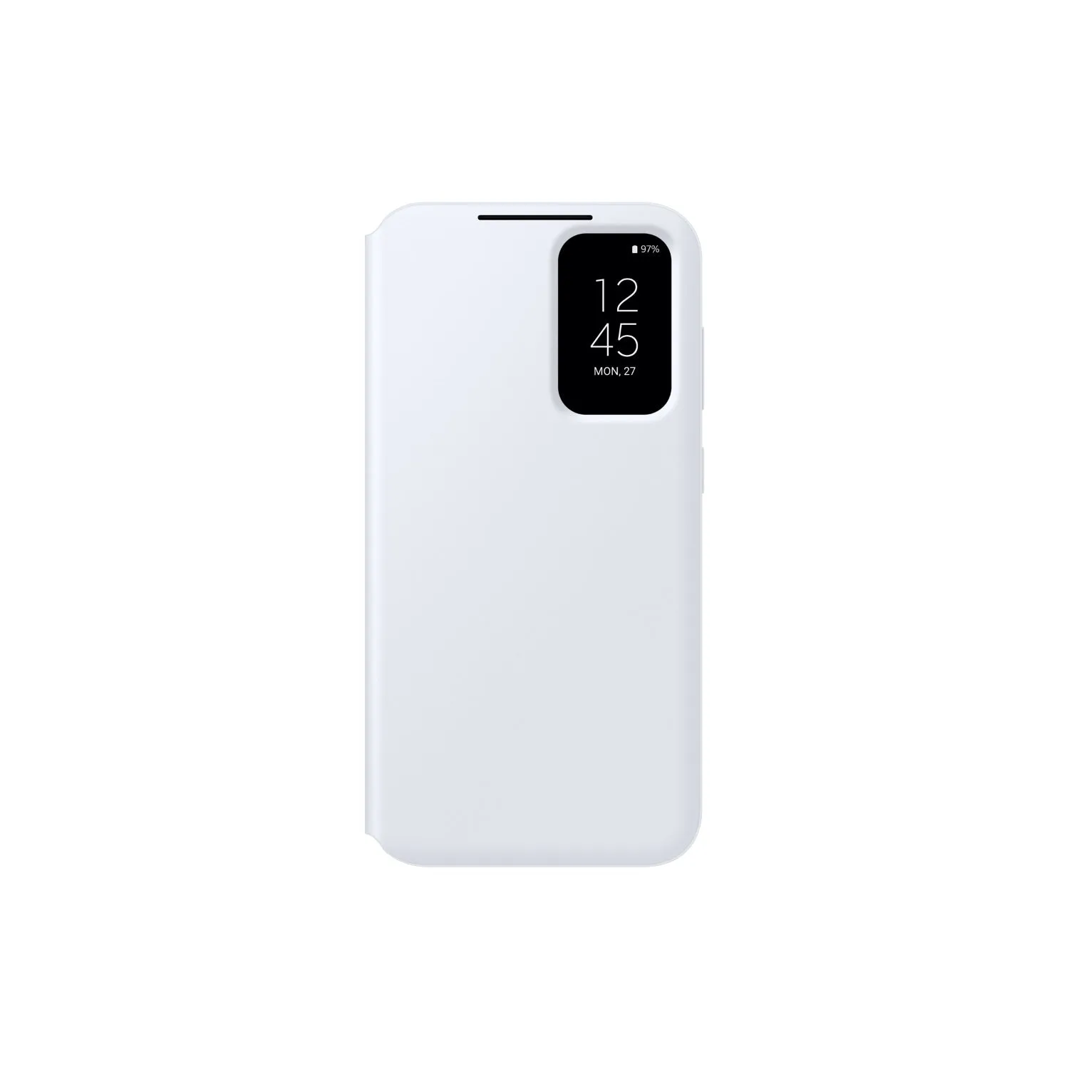 Samsung Smart View Wallet Cover - Samsung Galaxy S23 FE - White Matte Shield