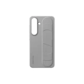 Samsung Standing Grip Cover - Samsung Galaxy S25 - Grey (SAM-EF-GS931CJ) Smooth Feel Surface