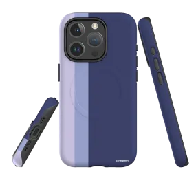 Shock Cushion Comfort Texture Layer iPhone MagSafe Tough Case - Munich Chroma Stripe