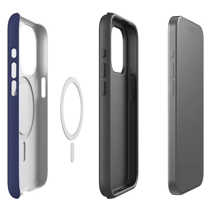 Daily Grip Comfort Grip iPhone MagSafe Tough Case - Munich Chroma Stripe