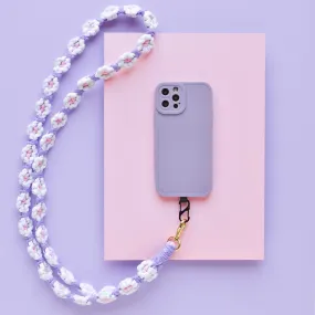 Quick Access Gear Crochet Flower Phone Lanyard Bundle - Lilac