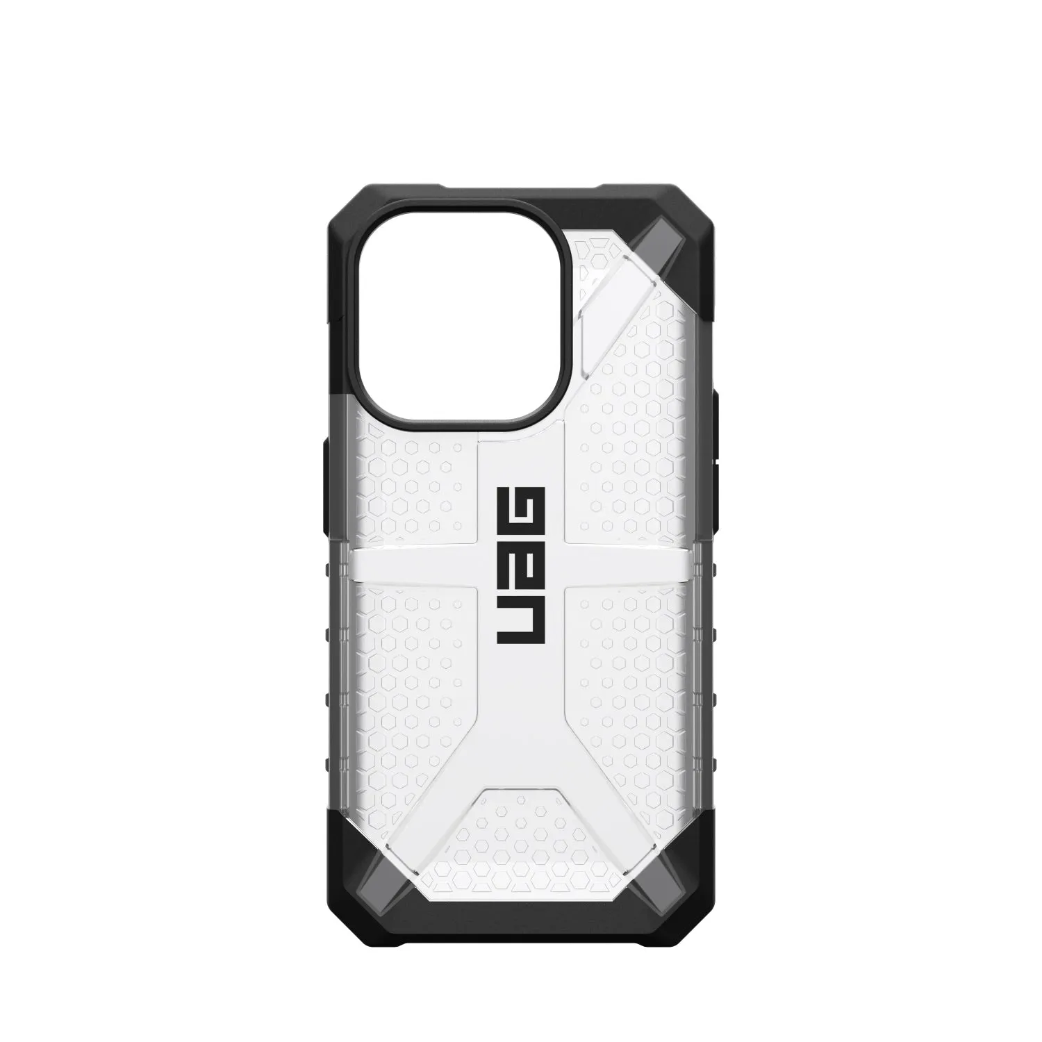 UAG Plasma Case - Apple iPhone 15 Pro - UAG-I15PR-PLACL Minimal Detail Raised Edges