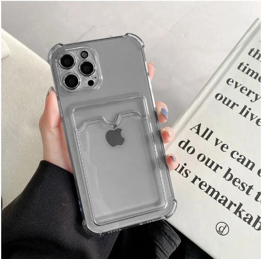 Comfort Use everyday elegance Shockproof Phone Case for iPhone With Card Holder
