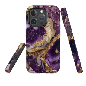 Luxury Texture Finish Soft Grip iPhone MagSafe Tough Case - Bliss II