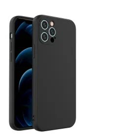 Simple Finish Soft Protection Original Liquid Silicone Phone Case For iPhone