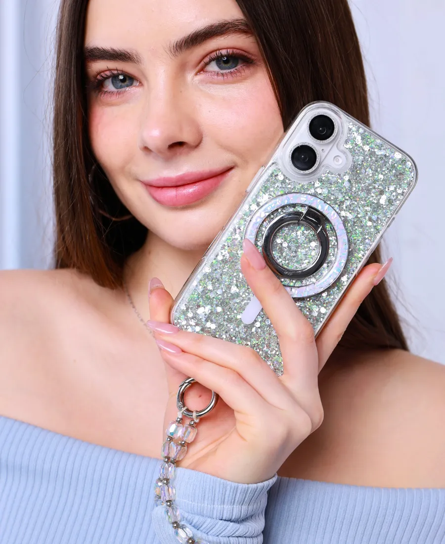 Seafoam Disco MagSafe Phone Case Vivid Gradient