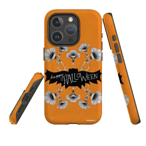 Flexible Grip Texture iPhone MagSafe Tough Case -  Halloween Bat By Nina Pace