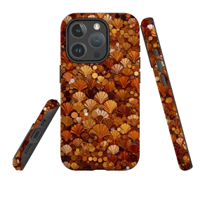 Elegant Pattern Urban Texture iPhone MagSafe Tough Case - Golden Shells