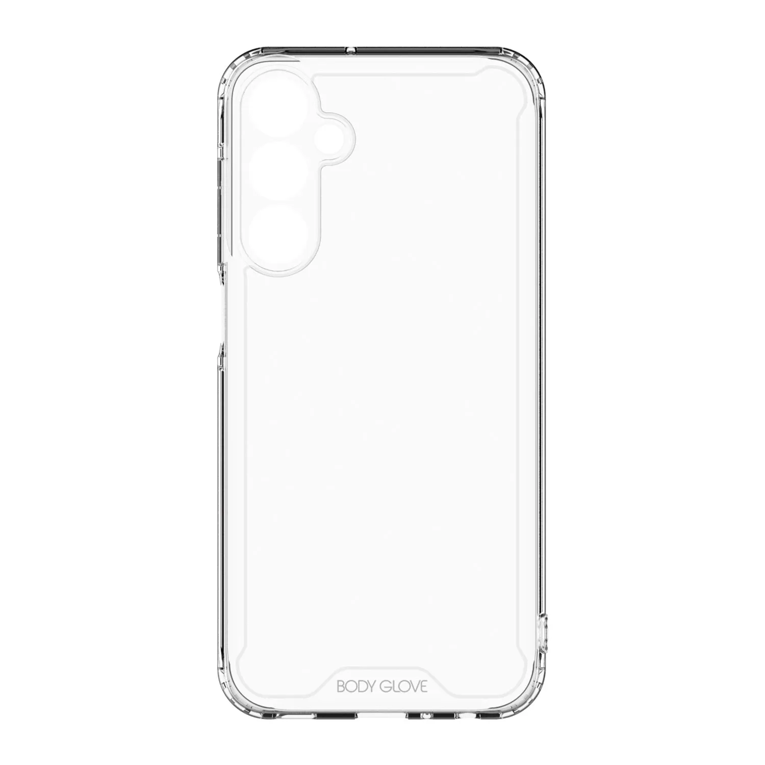 Body Glove Lite Case - Samsung Galaxy A25 5G - Black Clear Pattern Drop Protection