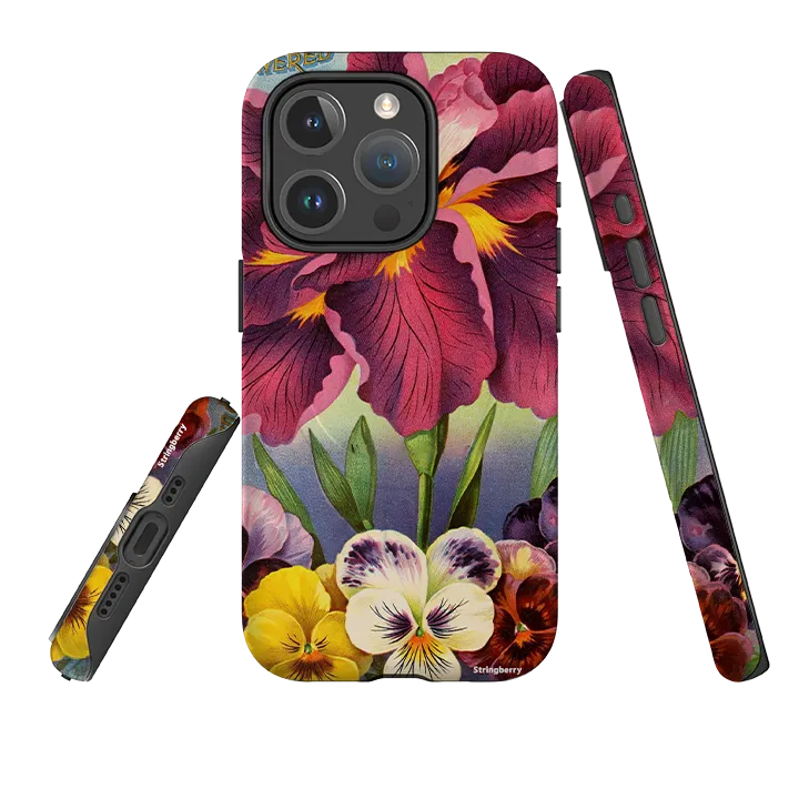 Practical Look Flexible Texture iPhone MagSafe Tough Case -  Losely