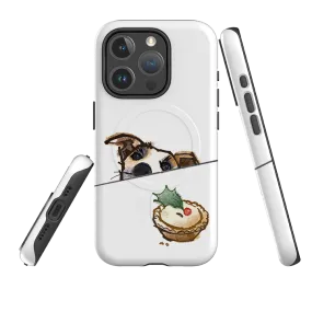 professional accessory Rugged Grip iPhone MagSafe Tough Case -  Dog and Holly By Liane Payne