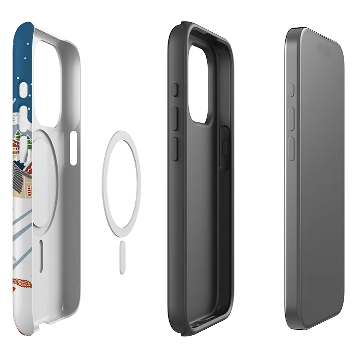 Luxury Surface Urban Texture iPhone MagSafe Tough Case -  Winter III By Kate Heiss