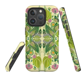Smooth Surface iPhone MagSafe Tough Case -  Foliage By Patternista