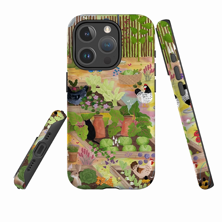 iPhone MagSafe Tough Case - Home Grown II By Bex Parkin Modern Texture