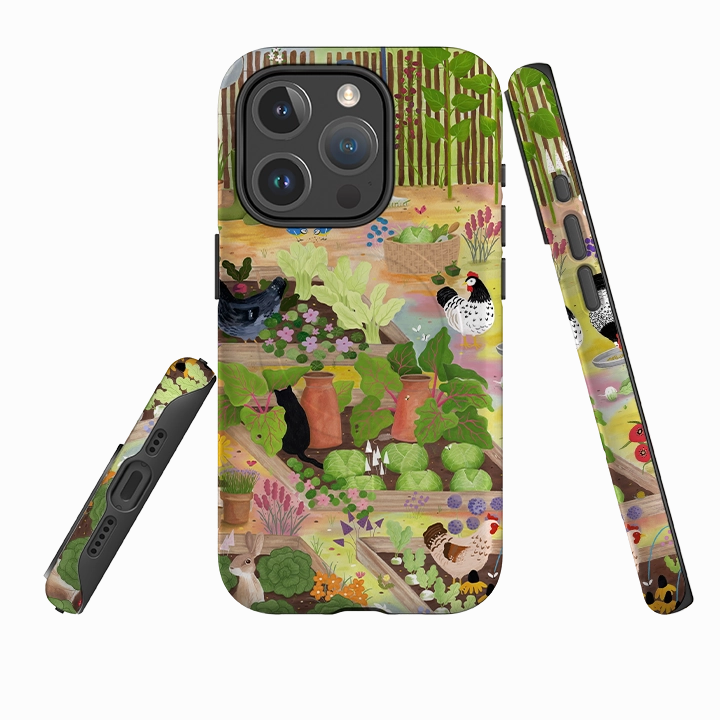 Anti Shock Layer iPhone MagSafe Tough Case - Home Grown II By Bex Parkin