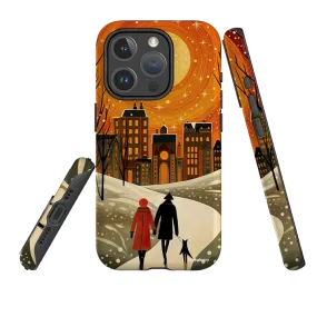 Minimal Grip Polished Surface iPhone MagSafe Tough Case -  A Winter's Tale