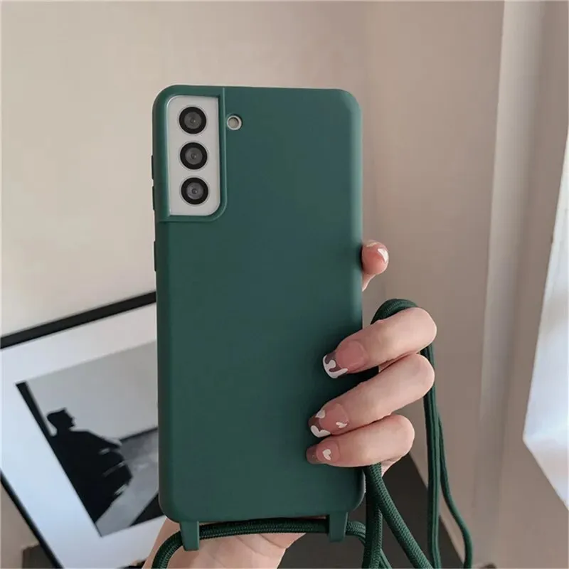 Crossbody Lanyard Strap Phone Case for Samsung Galaxy ?C Hands-Free and Adjustable Travel Companion Heat dissipation