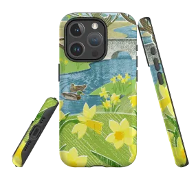 Chic Accessory iPhone MagSafe Tough Case -  Daffs and Ducks By Liane Payne