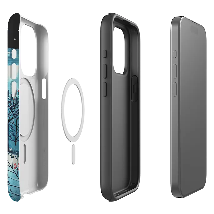 Camera Protection iPhone MagSafe Tough Case - Winterscape 2 By Mary Stubberfield
