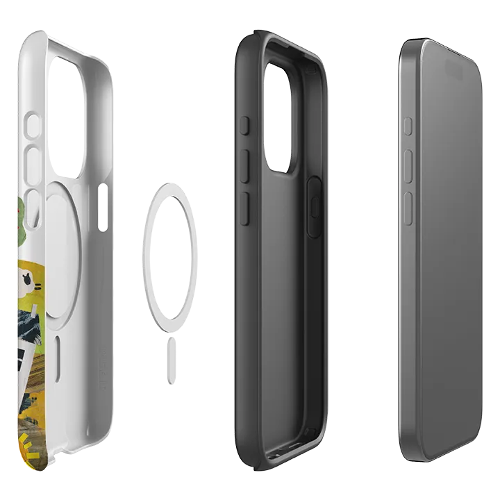 iPhone MagSafe Tough Case - Countryscape II By Tracey English Protective Layering Textured Grip