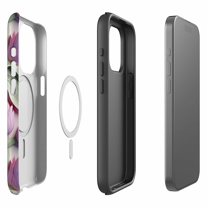 Luxury Pattern iPhone MagSafe Tough Case - Giethoorn Tulips