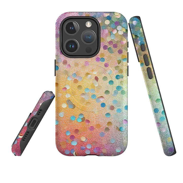 iPhone MagSafe Tough Case - Space Glitter (case does not glitter) Elegant Surface Ultra light