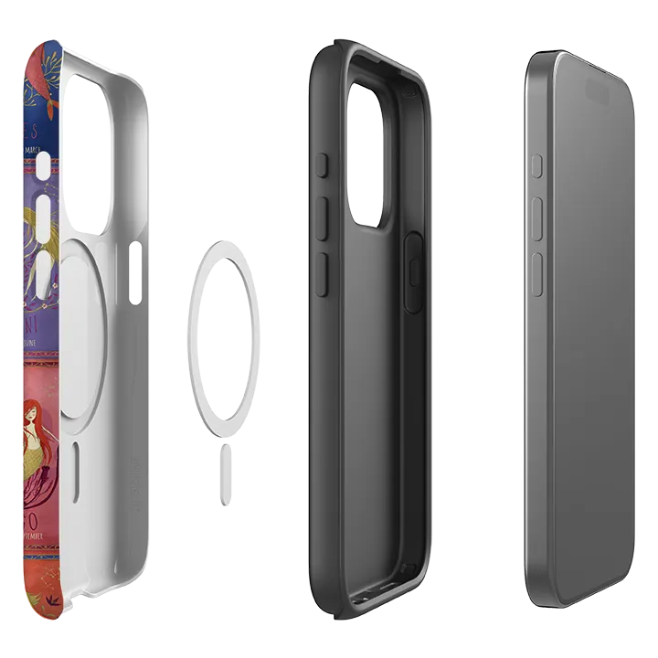 iPhone MagSafe Tough Case - Zodiac By Maja Lindberg Flexible Grip Comfort Texture Finish