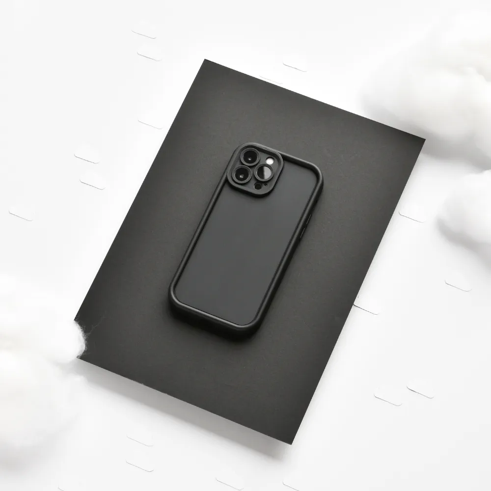 Elegant Finish Design Cloud Soft NAKD Phone Case - Kohl Black