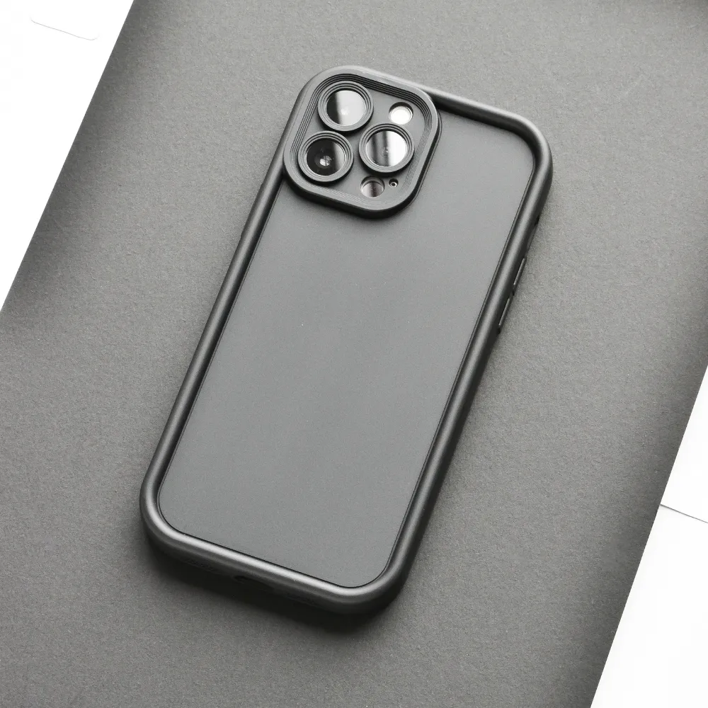 Cloud Soft NAKD Phone Case - Kohl Black Non Slip Surface Travel Friendly