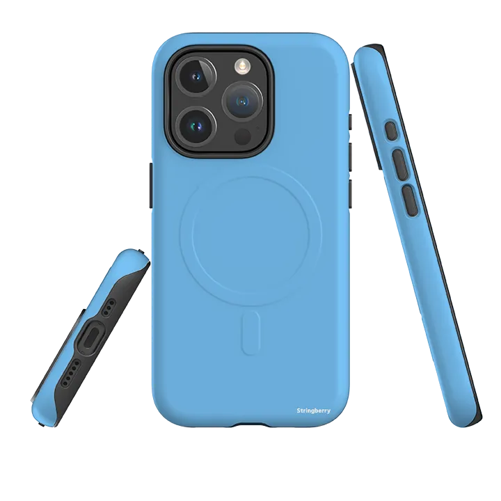 Compact Fit iPhone MagSafe Tough Case -  Chicago Blue