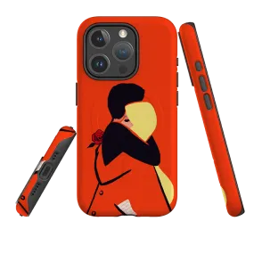 Smooth Touch iPhone MagSafe Tough Case -  Red Embrace By Paul Thurlby