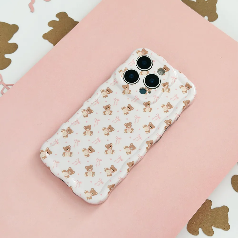 Wavy Phone Case - Thea Teddy Versatile Design Phone Accessory