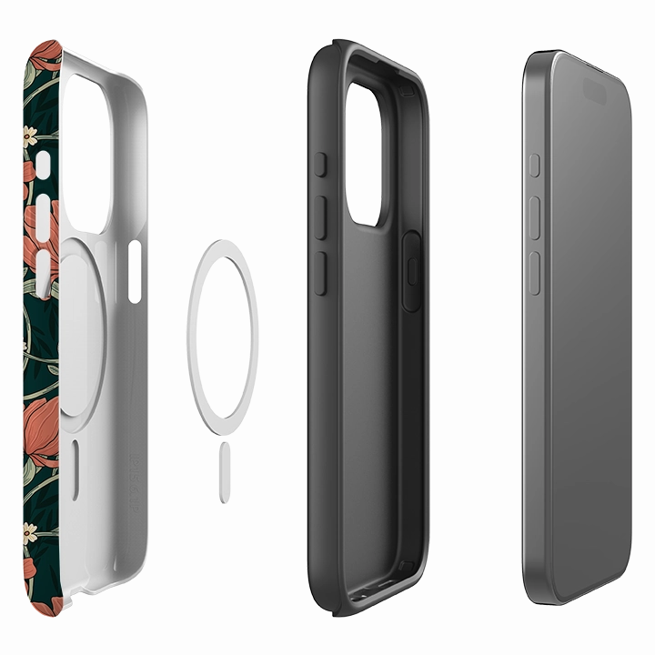 iPhone MagSafe Tough Case -  Woodcroft Hybrid Look