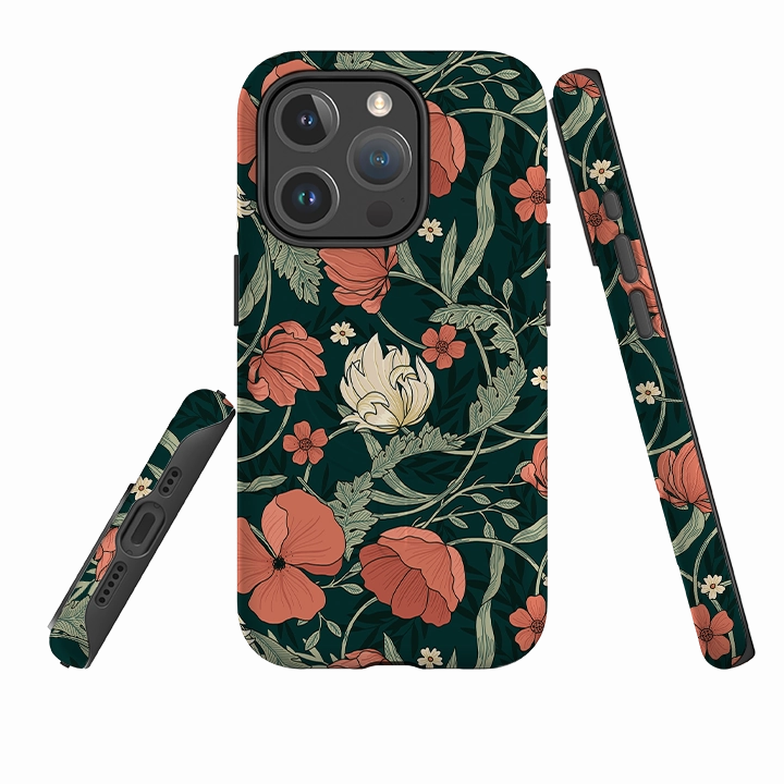 Soft Pattern Layer iPhone MagSafe Tough Case -  Woodcroft