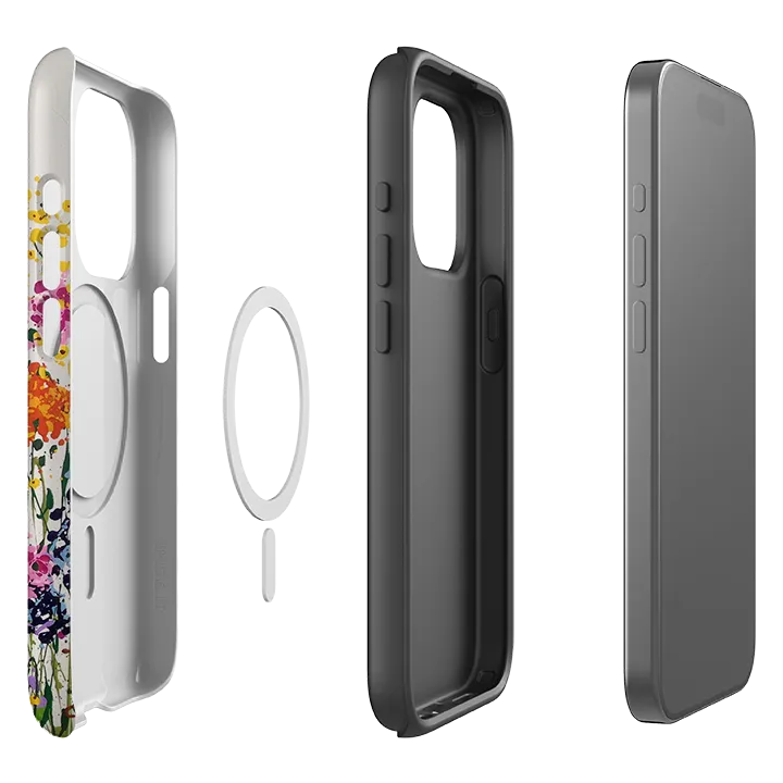 Trendy Look Stylish frame iPhone MagSafe Tough Case - Fresh Breeze By Linda Calvert Jacobson