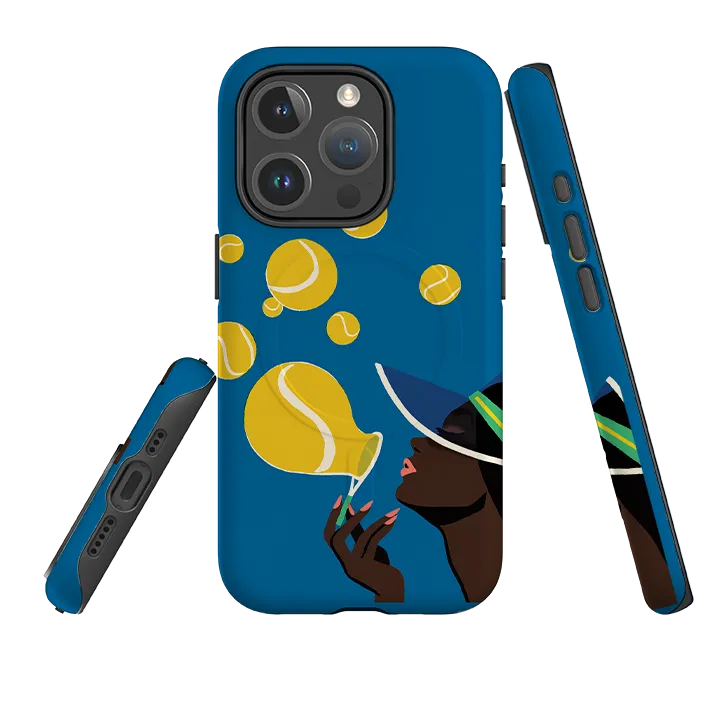 iPhone MagSafe Tough Case -  Court Bubbles By Paul Thurlby Creative Design