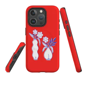 Matte Look iPhone MagSafe Tough Case -  Vases