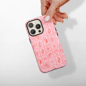 Tough Phone Case - Seashell Riviera easy installation