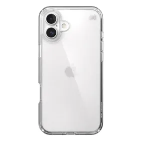 Eco Friendly Strong Shell Speck Presidio Perfect Clear Case - Apple iPhone 16 Plus - Clear (SPK150714-5085)