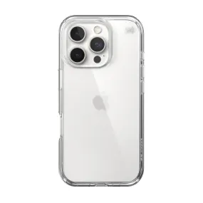 Flexible Pattern Texture Speck Presidio Perfect Clear Case - Apple iPhone 16 Pro - Clear (SPK150702-5085)