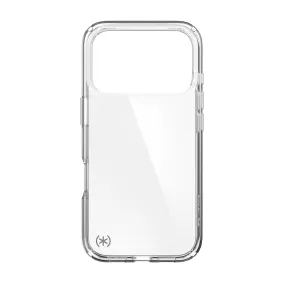 Smooth Surface Speck Presidio Perfect Clear Case -  Apple iPhone 17 Pro - Clear (SPK150971-5085)