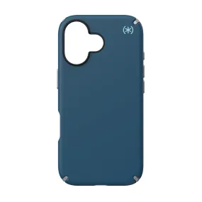 Speck Presidio2 Pro MagSafe Case - Apple iPhone 17 - Blue & Silver (SPK151008-3261) Wear resistant Daily Essential