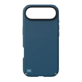 Minimal Detail Texture Speck Presidio2 Pro MagSafe Case - Apple iPhone 17 Pro - Blue & Silver (SPK151020-3261)